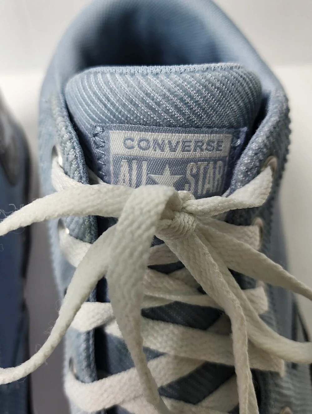 Converse Chuck Taylor Allstar Malden Street Mid Top Sneaker Light Blue Size 9.5